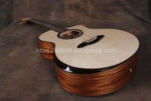 Load image into Gallery viewer, Professional Full Solid  Guitar,41 “ Cutaway  Jumbo guitar with Solid Spruce Top/ Solid Mahogany Body, guitars china,TA-JC32A